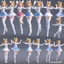 Placeholder: Details The LA Magical Poses include a total of 14 poses along with a mirrored version of all of them! What's Included and Features LA Magical Poses for Genesis 9 Anime Feminine: (.DUF) 28 Full Body Poses Poses: LA MP 01 - Peace Sign Jump (Mirror) LA MP 01 - Peace Sign Jump LA MP 02 - Flying (Mirror) LA MP 02 - Fly