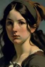 Placeholder: Courbet young woman