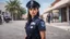 Placeholder: beautiful female 19 yo latina police officer with beautiful face, perfect body and face, 4k, 8k, wearing police uniform,full body