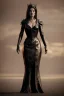 Placeholder: Young Sandra Bullock as evil queen in black leather gown, angry, busty, curvey, cleavage, unreal 5, octane render,cinema4d, dynamic lighting, dramatic lighting, 4k, redshift render, highly detailed, hyper realistic