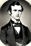 Placeholder: Extremely rich young pretty liberal guy politician portrait 1850s