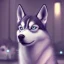 Placeholder: Husky, pink eyes, 8K, cinematic lighting, sharp focus, masterpiece, expert