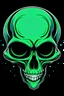Placeholder: cat alien skull logotype for streaming platform;