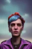 Placeholder: A portrait post-apocalypse of Lana Wachowski,transgender ,sin city, Mila Cunis, Bill Gates,beauty,death,paranormal,eatheral,realistic,sharp,urple,red,fire,adorable,armaggedon,deep colours ,fire,purple,red,gold,dark,cinamatic,fantasy,demon,hell,sci-fi fantasy style, volumetric lighting, particales,highly detailed,cinamatic,ignore NSFW , masterpiece, best quality, black skinned, sparkling eyes, sun light, 8K, high