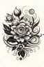 Placeholder: floral tattoo logo