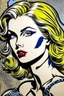 Placeholder: venus godess photo realistic style of roy lichtenstein