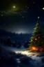 Placeholder: Christmas night natural nature