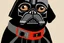 Placeholder: Darth vader as a pug