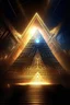 Placeholder: holy geometric sigils,simulacra in front of pyramid of Babel. 4 k, down light, depth of field, trending art, spray paint, high detail, fantasy art, alien connection, future tech