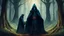 Placeholder: The hooded sorcerer and the king in the forest