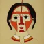 Placeholder: human body with head of cow indian painting