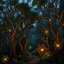 Placeholder: A clockwork forest bathed in twilight, where brass trees tick with gears and glowing vines weave through copper branches. This is the Garden of Practicality — a biomechanical sanctuary inspired by Ix Chel, blending Mayan motifs with steampunk elegance. Lush, mystical, and intricately detailed. Photorealistic style.