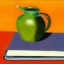 Placeholder: still life book