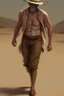 Placeholder: drunk runner without cloth old cowboy