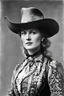 Placeholder: Buffalo Bill’s Wild West show also featured another, much less agreeable cowgirl known as Calamity Jane. She often performed with Wild Bill Hickock, with whom she associated on a personal level. Martha “Calamity” Jane Cannary was a frontierswoman who earned her nickname after rescuing a military Captain involved in a Native American ambush. With questionable character, boldness, and the ability to captivate, Calamity Jane was a woman-of-all trades. Following the military from fort to fort on t