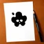 Placeholder: draw a Rorschach inkblot