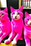 Placeholder: Pink panther selling cats for free