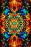 Placeholder: Fractal-style digital artwork showcasing a hypnotic and intricate kaleidoscope of vibrant colors and geometric patterns, evolving and expanding with every layer. The composition radiates a mesmerizing energy, with fractal shapes seamlessly blending into each other, creating a sense of infinite complexity. The artist utilizes vivid hues and intricate details to create a visually striking and immersive experience. The image is created using digital software to replicate the intricate and self-simi