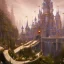 Placeholder: The palace of magic king, huge structure, panoramic view, zoomed out view of the exterior, mysterious, soft lighting, unreal engine 5 volumetric lighting, intricate details, realistic style, 8k resolution