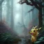 Placeholder: Mystery pokemon,Ambiance dramatique, hyperrealisme, 8k, high quality, lot of details, portrait,