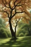 Placeholder: ultra photo realistic tree scenery painting