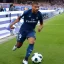 Placeholder: kylian mbappe with real madrid shirt