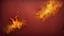 Placeholder: Hyper Realistic Glowing-Golden-Groovy-Grungy-Texture on Maroon-&-Orange-Rustic-background with Burning-embers on it