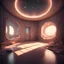 Placeholder: Extinguished by light turn on the night, turning the inside out, Style by Amir Zand, surreal masterpiece, sharp focus, muted colors, smooth, sci-fi interior