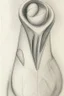 Placeholder: Pencil drawing by Barbara Hepworth