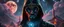 Placeholder: portrait of inter-galatic handsome power broker spy, the first nation, witchcraft, cyberpunk village, sci-fi, strange chrome vessels, volume light from stars through clouds, goa trance poster