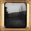 Placeholder: Daguerrotype frame old landscape odd creepy obsessive great nostalgia weird, old postcard landscape, cespugli, sfocato, sentiero, osceno, dettagli della cornice molto accentuati, polvere, horror, tridimensional