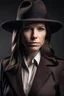 Placeholder: investigador criminal mujer