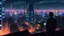 Placeholder: Cyberpunk City skyline