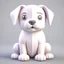 Placeholder: Cute dog 3D