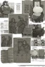 Placeholder: Adorable chicks walk around the farm yard, pixar style, clean vector graphics, coloring book, black and white
