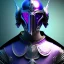 Placeholder: full body medieval purple masked villain in galaxy, teal and purple smoke, detailed, realistic, 4k