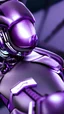 Placeholder: cyborg nion purple Suspicion interested in-depth details HD 4K 8K