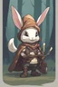 Placeholder: holy killer bunny floppy ears adventurer dnd