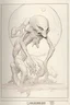 Placeholder: Inking art, Jen Giraud (Moebius), John Romita, Milton Caniff, Alex Raymond, John Buscema, an Alien creature of an amazing species, comics art