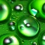 Placeholder: big waterdrops on green leave, reflections on the drops, photorealistic, high quality, 8k , details