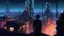 Placeholder: Cyberpunk City skyline