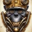 Placeholder: steampunk monkey headskull worrior