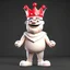 Placeholder: King cheerful 3D