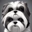 Placeholder: shih tzu dog brown and white