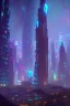 Placeholder: psychedelic skyscraper city, detailed, hd, mega, ultra realistic, dark, night, mega structures, many structures