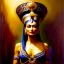 Placeholder: portrait beautiful face Nefertiti,busty,ancient metal armor balanciaga fashion clothe painting by gaston bussiere, greg rutkowski, yoji shinkawa, yoshitaka amano, tsutomu nihei, donato giancola, tim hildebrandt, oil on canvas, cinematic composition, extreme detail,fit full head inside picture