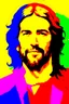 Placeholder: pop art pixels 1000 images warhol style x jjesus