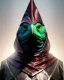 Placeholder: "magican, mysterious Kenku male, bird, full-scale head and shoulders portrait, 8k resolution concept art portrait by Greg Rutkowski, Artgerm, WLOP, Alphonse Mucha dynamic lighting hyperdetailed intricately detailed Splash art trending on Artstation triadic colors Unreal Engine 5 volumetric lighting Splash art fantasy"