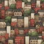 Placeholder: Make a town, but hide the word apple, realistic