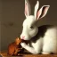 Placeholder: Une vache mange un lapin.